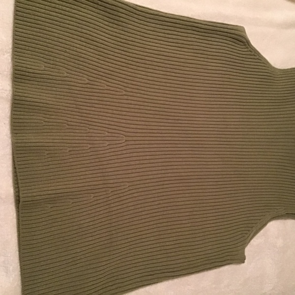 Rena Rowan %100 Merino Wool sleeveless sweater - Picture 5 of 12